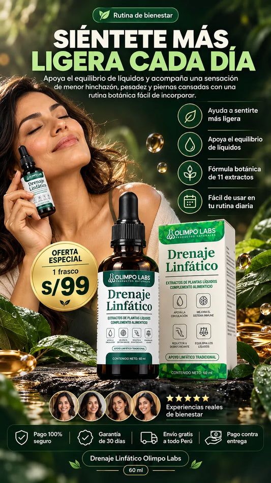 Drenaje Linfático Olimpo Labs - Hero