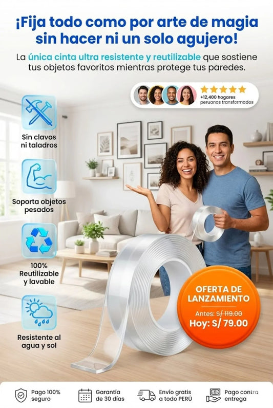 Cinta Doble Contacto