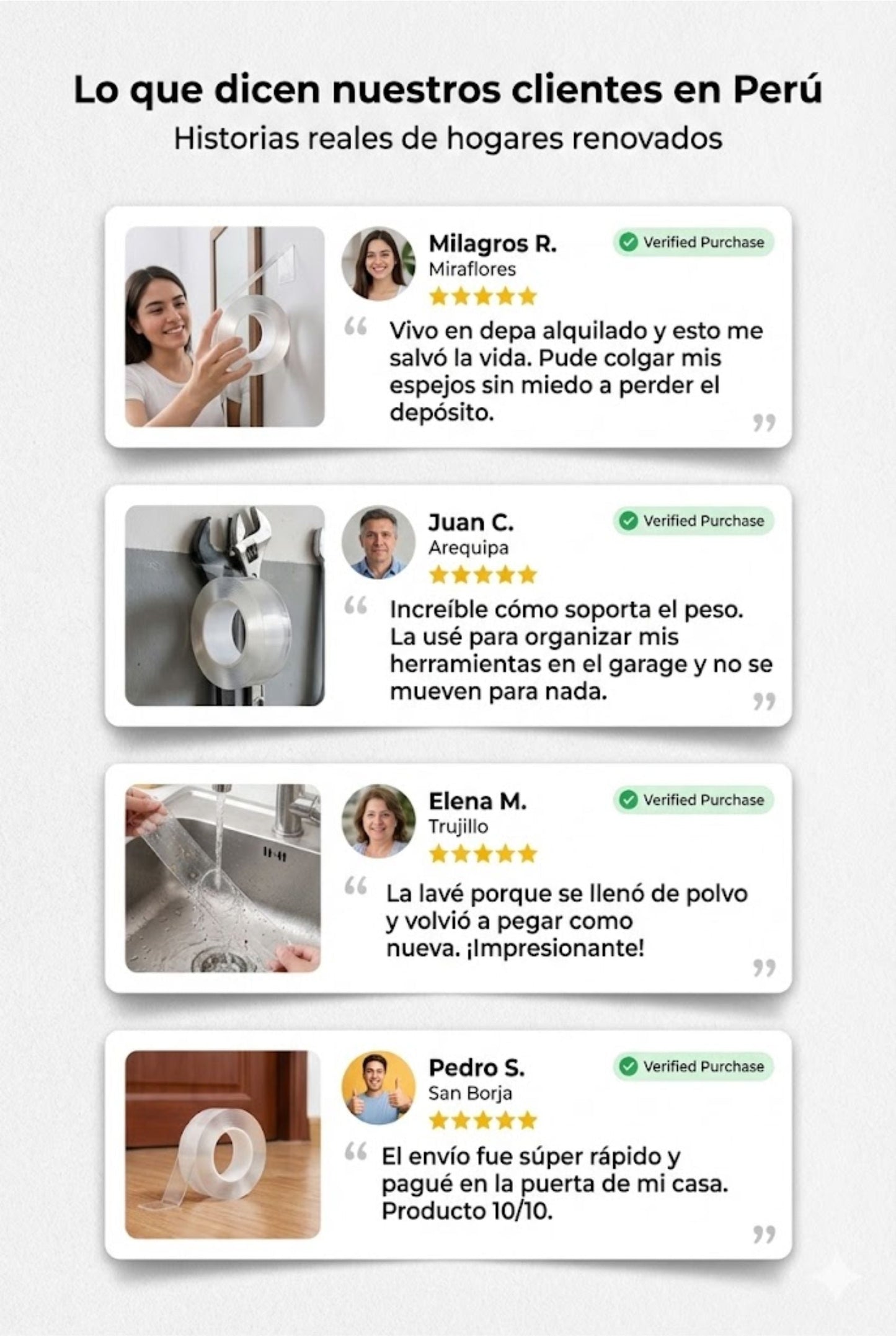 Cinta Doble Contacto
