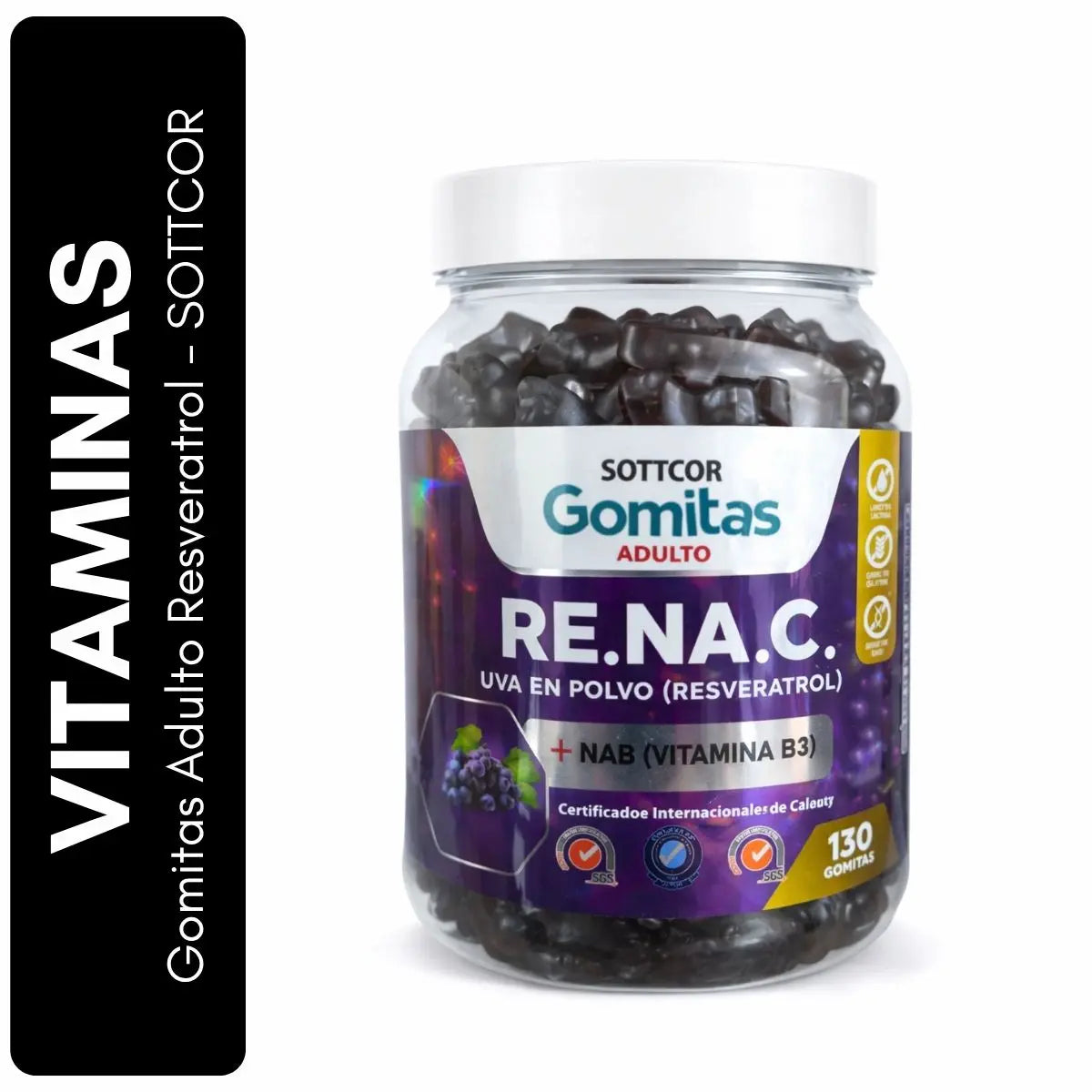 Resveratrol en gomitas
