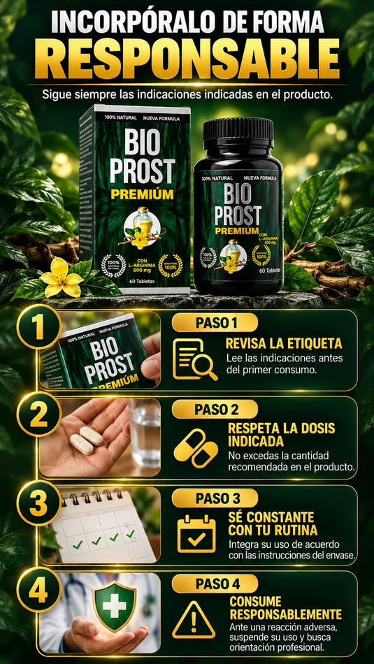 BIO PROST PREMIUM - Cómo usarlo