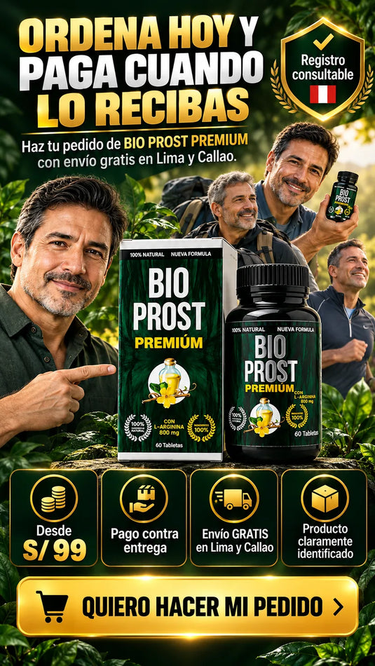 BIO PROST PREMIUM - Urgencia y acción
